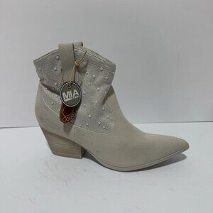 MIA Womens Lau Anne Ankle Boot Size 9 M